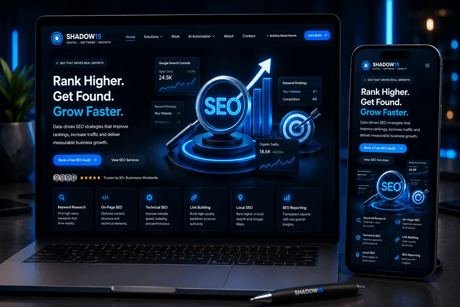 SEO Analytics Dashboard